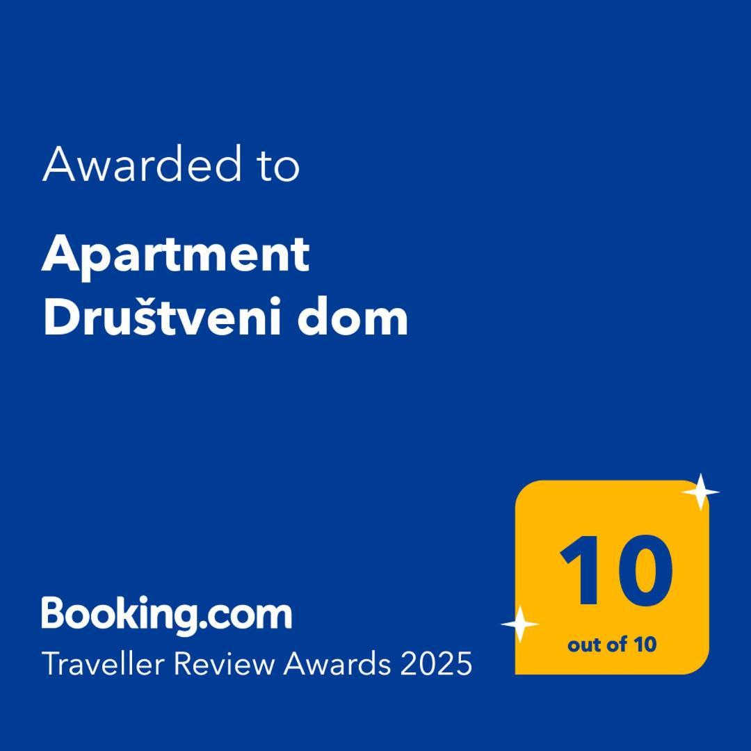 Apartment Drustveni Dom Sarajevo Exteriér fotografie